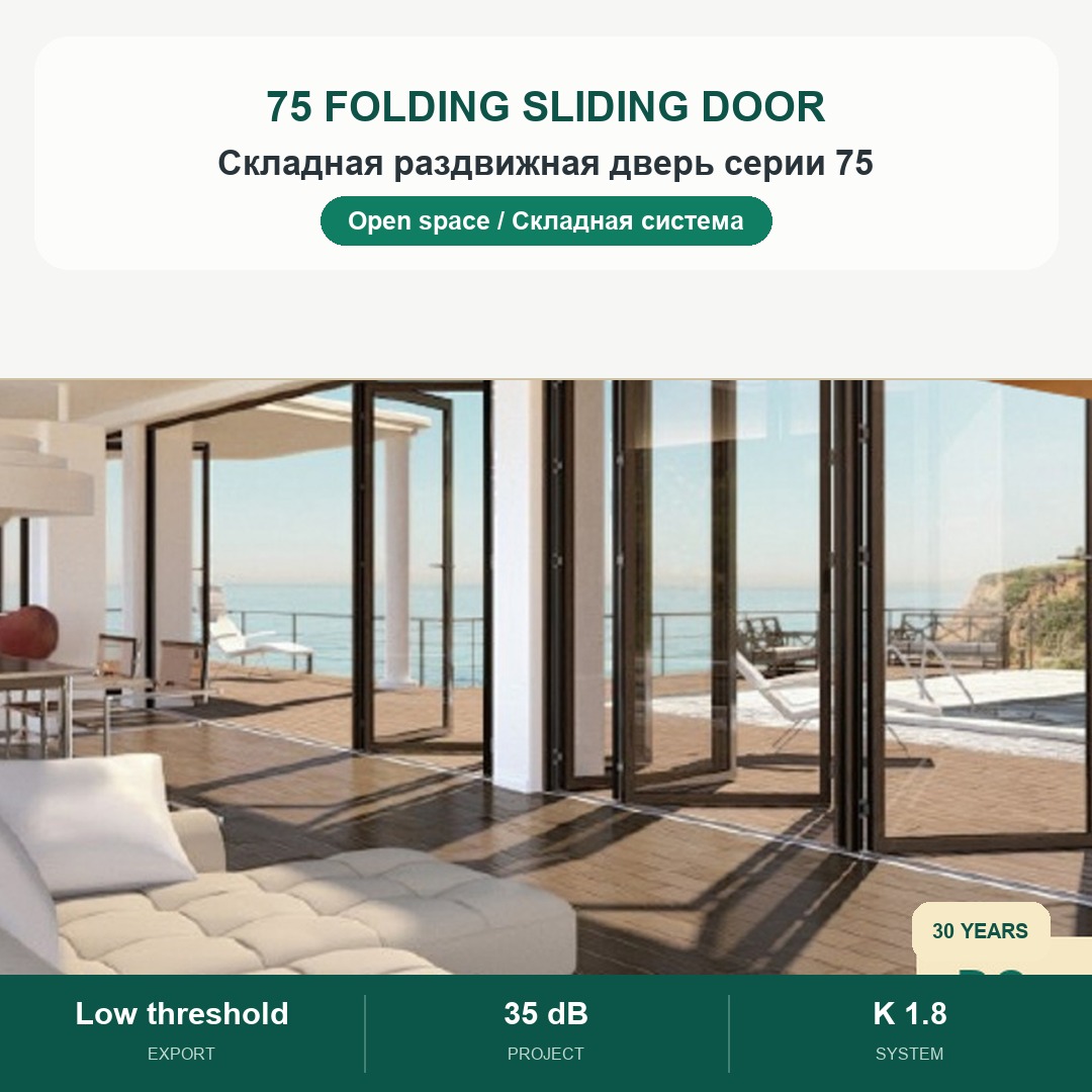 LOVEMIKA 75 folding sliding door